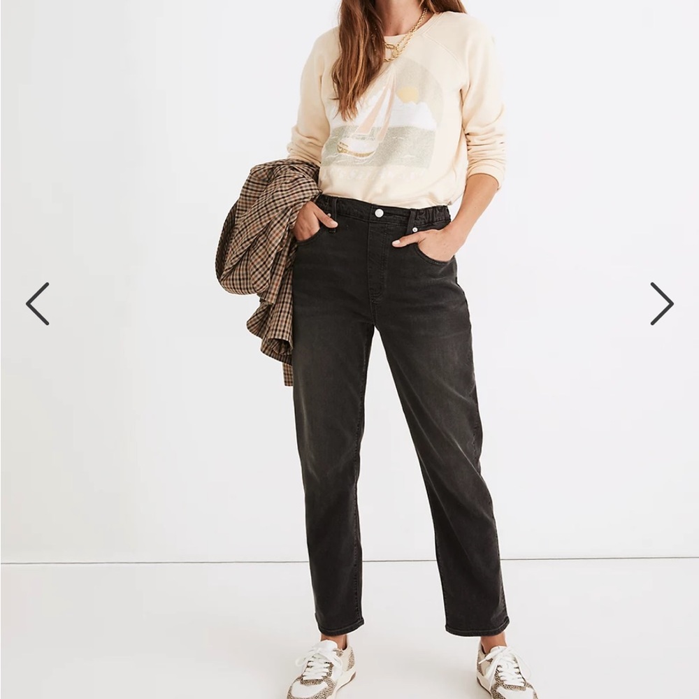 Roadtripper Supersoft Pull-On Jeans in Brendan Wash madewell